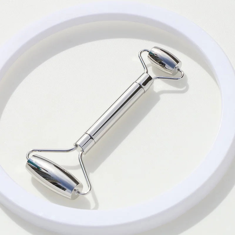 304 Stainless Steel Facial Roller Metal Gua Sha Facial Tools Set Face Body Treatment Lymphatic Drainage, Facial Tension, Durable